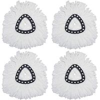 4 Packs Replacement Mop Head for O Cedar Mop Head Replacement Microfibers Mop Head Refill