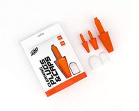 Formula 420 Universal Cleaning Plugs+Caps Set for Cleaning, Storage, and Odor Proofing Glass Water Pipes/Rigs and More (Orange)