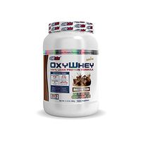 EHPLabs OxyWhey - Lean Whey Protein Delicious Chocolate (2lbs) Gluten Free, 24g of Protein per Serving, 5.3g of BCAAs per Serving, 300mg MCT Oils - 30 Servings
