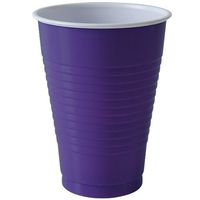 Party Dimensions 81232 20 Count Plastic Cup, 12-Ounce, Purple