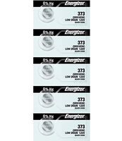 Energizer Battery 373(SR916SW) Silver Oxide 1.55V (5 Batteries Per Pack)