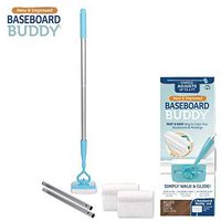 Baseboard Buddy – Baseboard & Molding Cleaning Tool! Includes 1 Baseboard Buddy and 3 Reusable Cleaning Pads, As Seen on TV