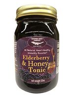 Newport Jerky Company Elderberry & Honey Tonic. All Natural Immunity Booster. (44 Servings per Jar)