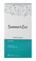 Summer's Eve Douche | Fresh Scent | 4-4.5 oz Size | Pack of 6 | pH Balanced & Gynecologist Tested