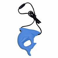Shark Necklace - Sensory Chew Necklace by Munchables (Blue)