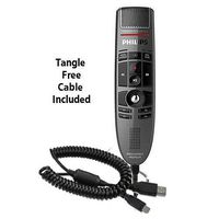 YBS Philips LFH3500-CC SpeechMike Premium USB Precision Microphone with USB Coiled Cord - Push Button Operation