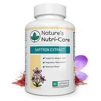 Nature's Nutri-Care Pure Saffron Extract - 88.5 mg - 60 or 180 Capsules - Appetite Suppressant and Metabolism Booster Weight Loss Supplement - Made in USA, 60