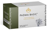 EcoNugenics – Padma Basic – 180 Capsules | Professionally Formulated to Support Healthy Circulation | Enhanced with Botanical Ingredients, Natural Camphor & Calcium Sulfate