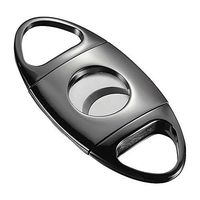 Visol Darth High Polish Gunmetal Cigar Cutter