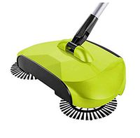 callm Dust Brooms 2019 New Arrival 360 Rotary Home Use Magic Manual Telescopic Floor Dust Sweeper Automatic Brooms (Green)