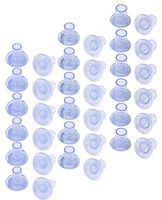 PAMASE 18 Pairs 3 Sizes Grass High Heel Protectors for Walking on Grass and Uneven Floor, Clear Heel Sink Stoppers for Women Wedding Shoes