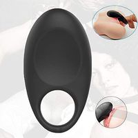 Sekswj 100% High Quality Man Vibration Massage Ring for Men Pleasing Device Soft Waterproof Toys Rechargeable 10 Modes Discreet Package