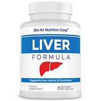 Bel-Air Liver Formula - Milk Thistle Extract & 10+ standardized Herbal extracts - 90 Vegetarian Capsules