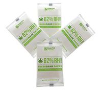 FreshDank 62-Percent RH Humidity Packs (10 Pack at 8 Grams), Best 2-Way Control That Keeps Your Product Fresher for Longer by Essential Values