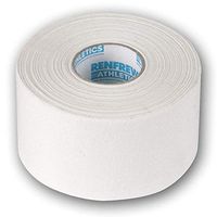 Renfrew RenPro 188, White Pro-Grade Bleached Trainers Tape 153290 (1.5" x 15 yds, Single Roll)