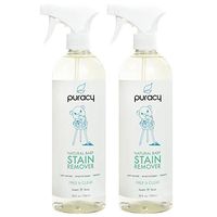 Puracy Natural Baby Laundry Stain Remover, Enzyme Odor Eliminator, Free & Clear, 25 Ounce (2-Pack)