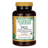 Swanson Dgl (Licorice) 385 Milligrams 180 Chwbls