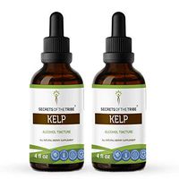 Kelp Alcohol Liquid Extract, Organic Kelp (Laminaria Hyperborea) Dried Plant Tincture Supplement (2x4 FL OZ)
