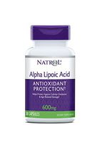 Natrol Alpha Lipoic Acid Capsules, Antioxidant Protection, ALA, Helps Protect Against Cellular Oxidation and Age-Related Damage, Whole Body Cell Rejuvenation, 600mg, 30 Count