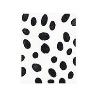 Caspari Spots Gift Enclosure Cards in Black, 20 with Envelopes