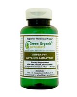 Green Organic Supplements' Anti Inflammatory, Ivy, Turmeric, Curcumin