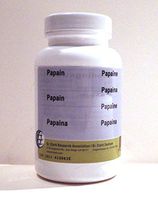 Papain, 500 Mg, 100 Capsules