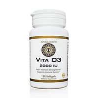 APOLLO SUN VITA D3 2000 IU (50 Micrograms) High Potency Vitamin D for an Immunity Boost and Stronger Bones and Teeth - Dietary Supplement (120 Softgels)