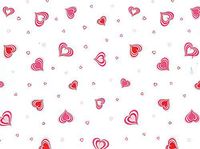 Special Occasion Cello Rolls - 30"x100' Groovy Love Cello Roll 1.0 mil (3 Rolls) - WRAPS-CR30GRL