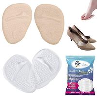 Medical Gel Forefoot Shoe Insole Metatarsal Pads Ball of Foot Cushions for Women High Heels to Pain Relief, 2 Pairs