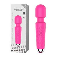 Wand Massager, personal massagers cordless,20x Multi-Speed Vibrations