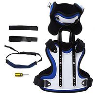 Adjustable Cervical Thoracic Orthosis, Thoracic Orthosis U Lumbar Support for Head Neck Chest