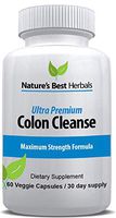 Premium Colon Cleanse Natural Constipation Relief | Flush Fat & Waste Gently | Fiber, PSYLLIUM for Gentle & Complete Elimination | Relieve Gas & Bloating | 60 Capsules