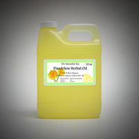 Organic Dandelion Leaf Herbal Oil Infused 100% Pure 32 Oz / 1 Quart
