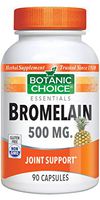 Botanic Choice Bromelain Capsules, 500mg, 90-Count Bottle