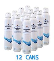 PureBiotic Mist for Allergy Free Probiotic Environmental Control - 200 ml (7.05 oz) - Hypoallergenic/Scent Free (12 per case)
