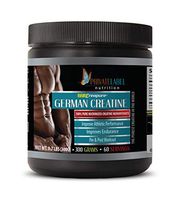 pre Workout Supplements for Men - German CREATINE Powder CREAPURE - PRE & Post Workout - Creatine for Muscle Growth - 1 Can 300 Grams (60 Servings)