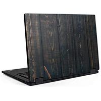 Skinit Decal Laptop Skin for Latitude 7390 - Officially Licensed Originally Designed Black Painted Wood Design