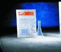Freedom Clear Male External Catheter - Dark Blue, X-Large, 40 mm - 1 box (100 Each)