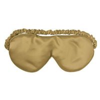 Aromahome Satin Eye Mask Gold