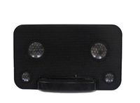 Sakar 87088-BLACK iPanel Computer Speakers - Black (Set of 2)