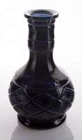 SALE NEW LARGE BLACK DIAMOND VASE Hookah Shisha Narguile for Water Smoking Pipe