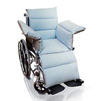 Wheelchair Comfort Seat Cushion Light Blue-Anti-Microbial/Water-Resistant36"L x 17"W
