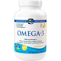 Nordic Naturals Omega-3 Lemon 180 Softgels - 2 Pack- 1000 mg
