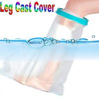 【2020 Upgraded】Waterproof Leg Cast Cover for Shower and Bath, Reusable Sealed Watertight Foot Protector to Keep Wound & Bandages Dry, Perfect Fit for Leg Foot Ankle and No Mark on Skin