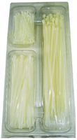 L.H. Dottie 450B Cable Tie Kit, Standard Duty, Contains DT4B, DT6B, DT11B, UV Black