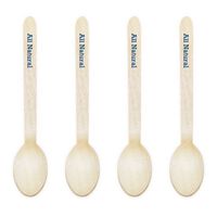 Dress My Cupcake Natural Wood 500-Pack Candy Buffet Spoons DIY Kit, All Natural, Royal Blue