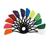 Result Interchangable Zip Pull (One Size) (Burgundy)