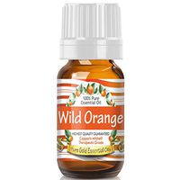Pure Gold Wild Orange Essential Oil, 100% Natural & Undiluted, 10ml