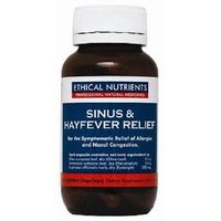 Ethical Nutrients IMMUZORB Sinus & Hayfever Relief 60 Tablets