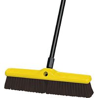 Rubbermaid Commercial FG9B1500MARN Coarse Polypropylene and Polystyrene Heavy-Duty Floor Sweep, Maroon